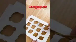 Modify your cupcake box to create like & subscribe #shortvideo #shorts #youtubeshorts #viral #short