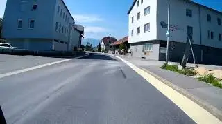 Campark X 20 Action Cam am Motorrad