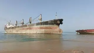 Mv Asmaa Z Beaching at gaddani ship breaking yard p 13 for scrap