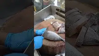 Most Pearl Spot Fish Cutting Skills#shorts