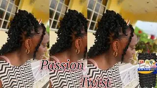 How to - Passion twist at home (No crochet )