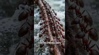 Ants Form Living Raft&mdash;Scientists Can&rsquo;t Believe This! 😱