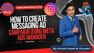 How to run Message campaign in Facebook ads?