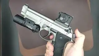 Beretta 92X RDO Inox Trigger Pull and Reset