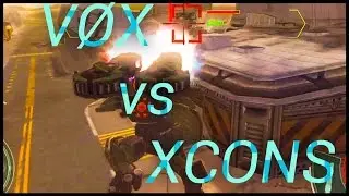 V&Oslash;X vs XCONS - CLANS - WAR ROBOTS [WR] - HD