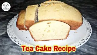 Tea Cake Recipe | No Oven, No Butter, No Electric Beater | Kitchen With Misbah Danish