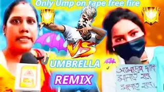 UMBRELLA|UMBRELLA SONG Dj Funny Remix Umbrella Girl'In free fire OP GAME PLAY GARENA free fire