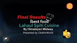 Lahaul Spiti Cuisine 2020 Final Result