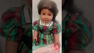 A New Dress for American Girl doll Addy!   #dolls  #shorts  ￼