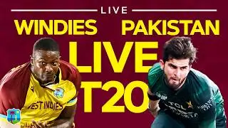 Shaheen Raw Pace 🆚 Jason Holder Clutch 💥 West Indies v Pakistan T20 LIVE