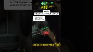 FREE HEALTH PACKS IN REPO GLITCH #repogame #repoglitch #repoclips