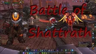 Warlords of Draenor Leveling Part 4....Battle of Shattrath