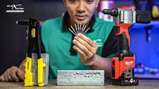 Máy Rút Đinh Tán Sẽ Hơn Kìm Rút Tới Mức Nào ? Cùng Tìm Hiểu Milwaukee M12 BPRT