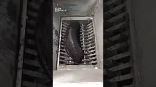 tyre shredder | tire shredder | Crazy heavy industrial shredder machine