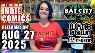 27 August 2025 Wine Down Your Weekend Comics Livestream!
