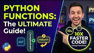 Python Functions: The ULTIMATE Guide (Master in 8 Minutes)
