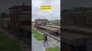Railway Track PQRS machine work | Saiyaara songs | #saiyaara #train #railway #groupd #video #exam #1