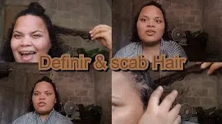 ~(scab hair)~ como definir seu cabelo 🤎✨