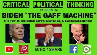 Joe Biden Gaffs, Mistakes, & Blunders! Top 15 Errors 