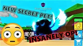 *NEW* ❄️FROST SENTINEL❄️ SECRET PET! 🤫 (Roblox Bubble Gum Simulator)