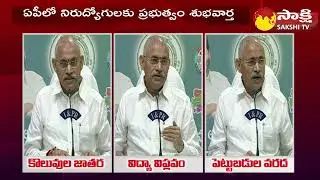 Minister Chelluboina Venugopala Krishna Briefing | AP Cabinet Meeting Highlights @SakshiTVBusiness1