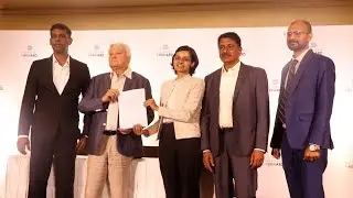 FMC India and Pernat Industrie, France MoU Signing Ceremony Press Meet*