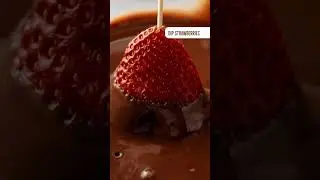 Chocolate Covered Strawberry Skewers