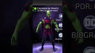 Ca&ccedil;ador de Marte lend&aacute;rio no jogo DC Legends