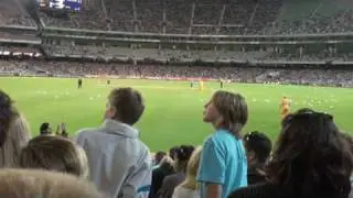Aussie Chant at the cricket match