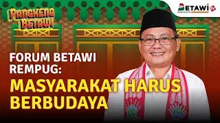 FBR: Masyarakat Harus Berbudaya