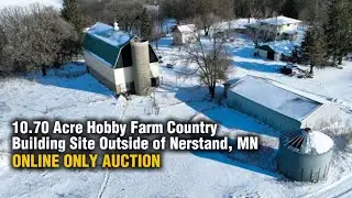 Online Only 10.70 Acre Hobby Farm Country Building Site Auction - Nerstrand, MN | January 27, 2026