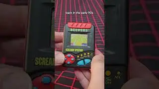 Игра Beepers от Tiger #геймер #ретрогейминг #tbt #винтаж #90-е #игра