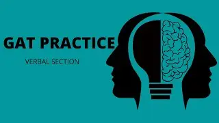 Sentence completion 1: verbal section GAT qudrat