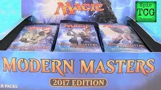 Открытие MTG Modern Masters 2017 Booster Box Часть 1 EpicTCGChannel