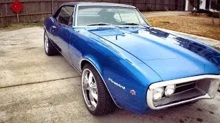 1967 Pontiac Firebird Antique Car Start Up, Exhaust, and Full Review Tour