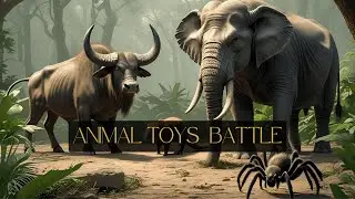 Nature&rsquo;s Brawl &ndash; 8 Wild Animal Toy Warriors Unleashed