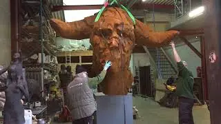 brons atelier  Catherine Thiry Sculpture monumentale Morphosis