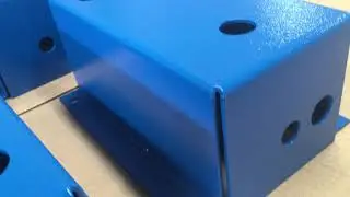 Bespoke sheet metal wall mount box fabrication