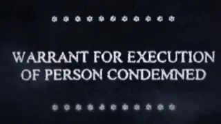 Final death warrant