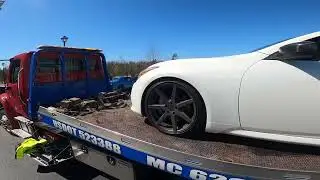 Как буксировать заниженный Infiniti G37