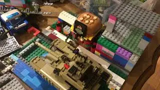 Lego Military Base By Michael Chartrand