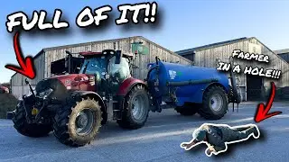 FARMER IS BACK IN A HOLE!!...