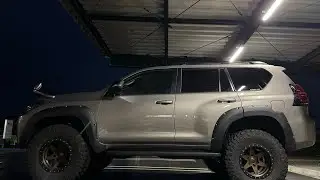 150プラドにオーバーフェンダー取り付けて35インチのMAXXISを履いてやる！
