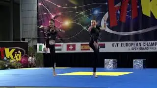 FITKID EUROPEANCHAMPIONSHIP 2018 ITALY  DUO REBECCA E GIORGIA