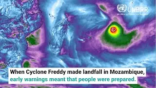 Early warning meant that people were prepared when Cyclone Freddy hit Mozambique