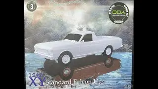 Sprue Review DDA Collectibles 1/24 Standard Falcon Ute