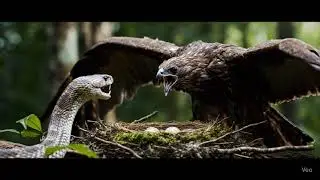 Snake Targets Bird&rsquo;s Nest | Intense Predator vs Prey Survival Fight