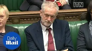 Jeremy Corbyn welcomed to the benches as new Labour leader - Daily Mail