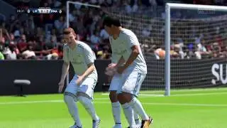 REAL MADRID VS LIVERPOOL FIFA 18 GAMEPLAY