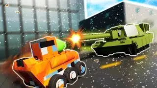 LEGO CITY TANK BATTLE! - Lego Brick Rigs Gameplay Roleplay